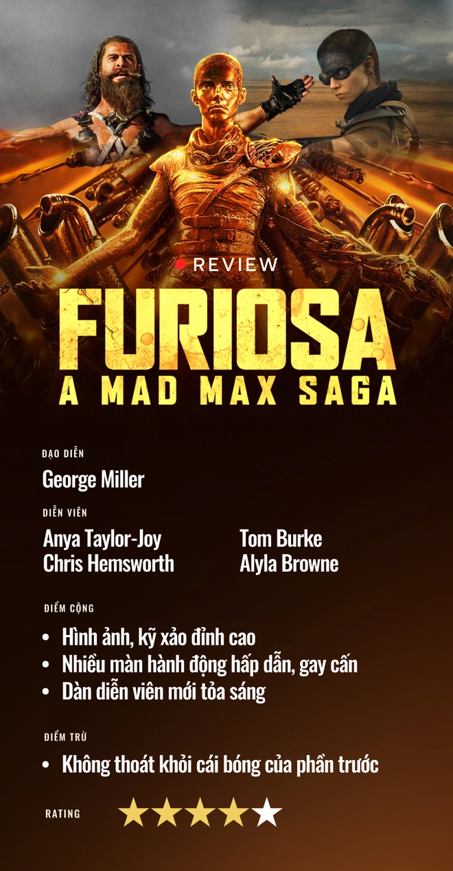 Furiosa: A Mad Max Saga: Hành động kịch tính, kỹ xảo đỉnh cao - 6