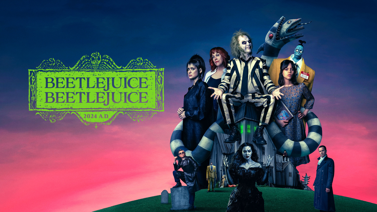 'Beetlejuice Beetlejuice' dẫn đầu bảng xếp hạng doanh thu phòng vé Bắc Mỹ 1