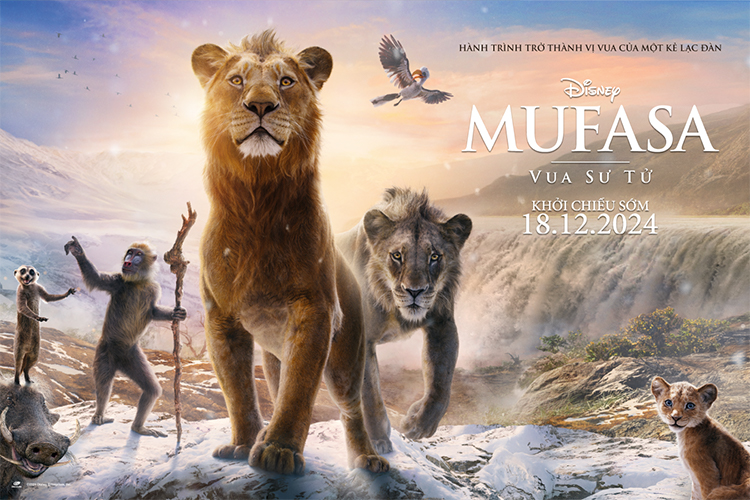 Mufasa: The Lion King trở lại hoành tráng với kỹ xảo đẹp mắt 1