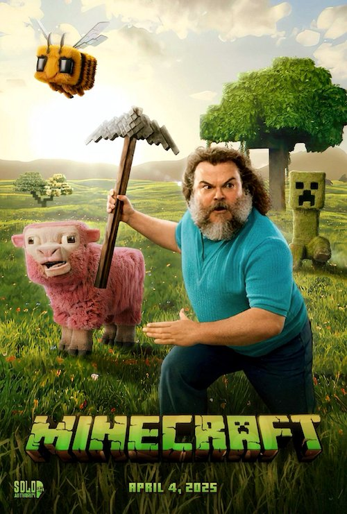 A Minecraft Movie ghi danh vào top 10 phim có doanh thu cao nhất 2